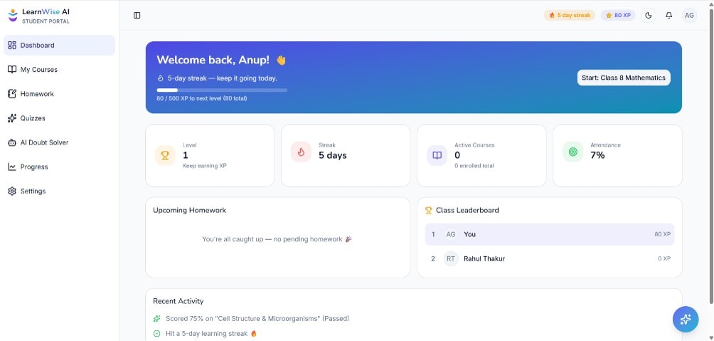 LearnWise AI screenshot 1