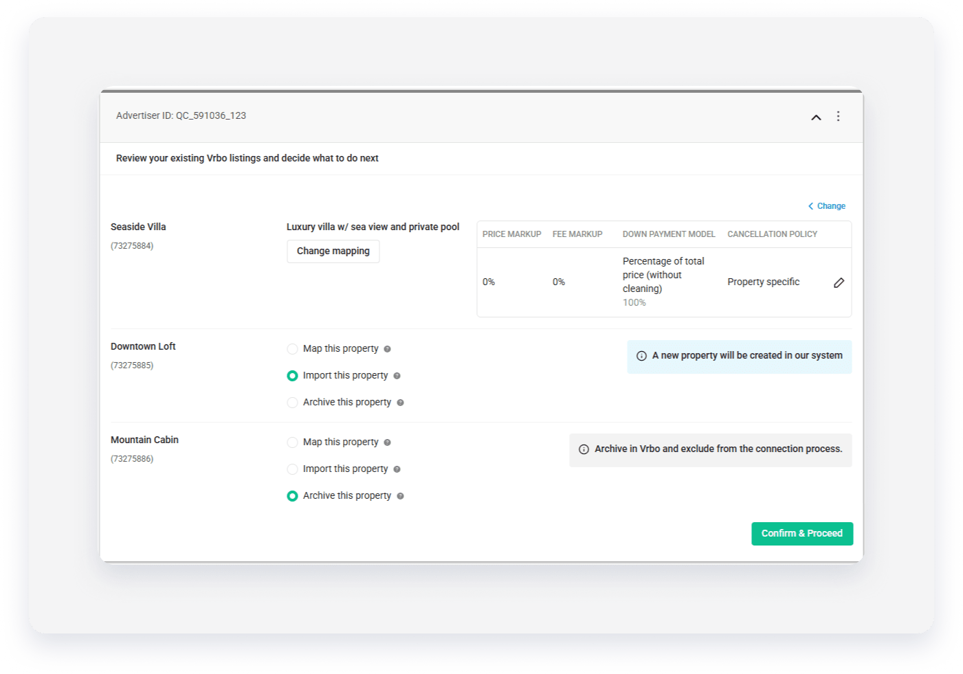 Vrbo connection method