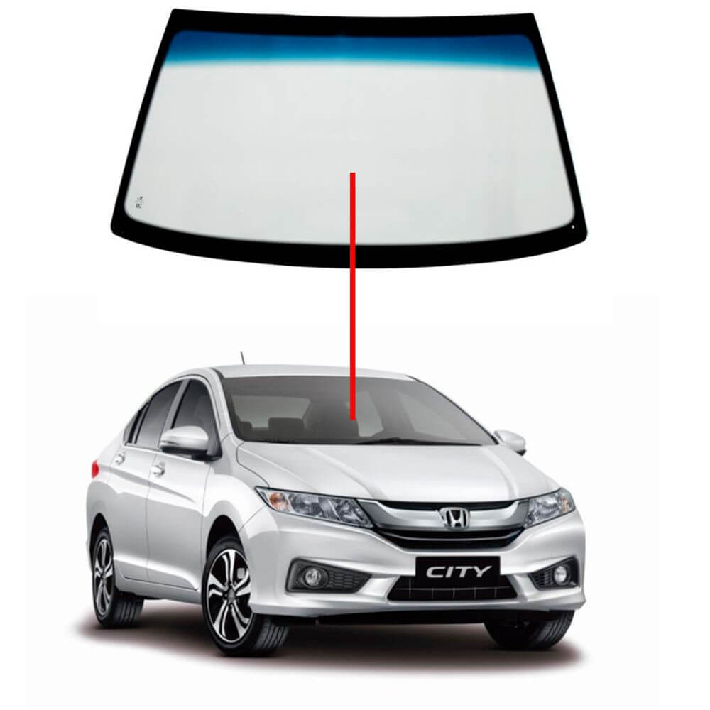 Parabrisa Honda city 2008 2009 2010 2011 2012 2013 2014 Degradê com ou sem sensor 