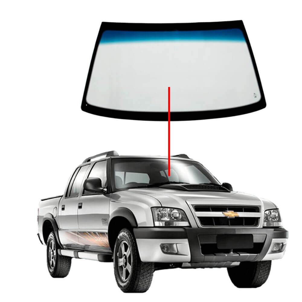 Parabrisa S10 / Blazer 95 96 97 98 99 2000 2001 2002 2003 2004 2005 2006 2007 2008 2009 2010 2011 Degrade com ou sem sensor