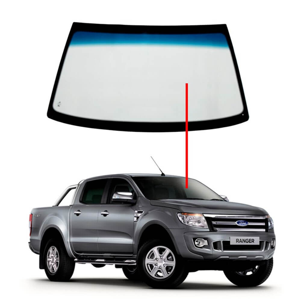 Parabrisa Ford Ranger 2013 2014 2015 Com Sensor de Chuva