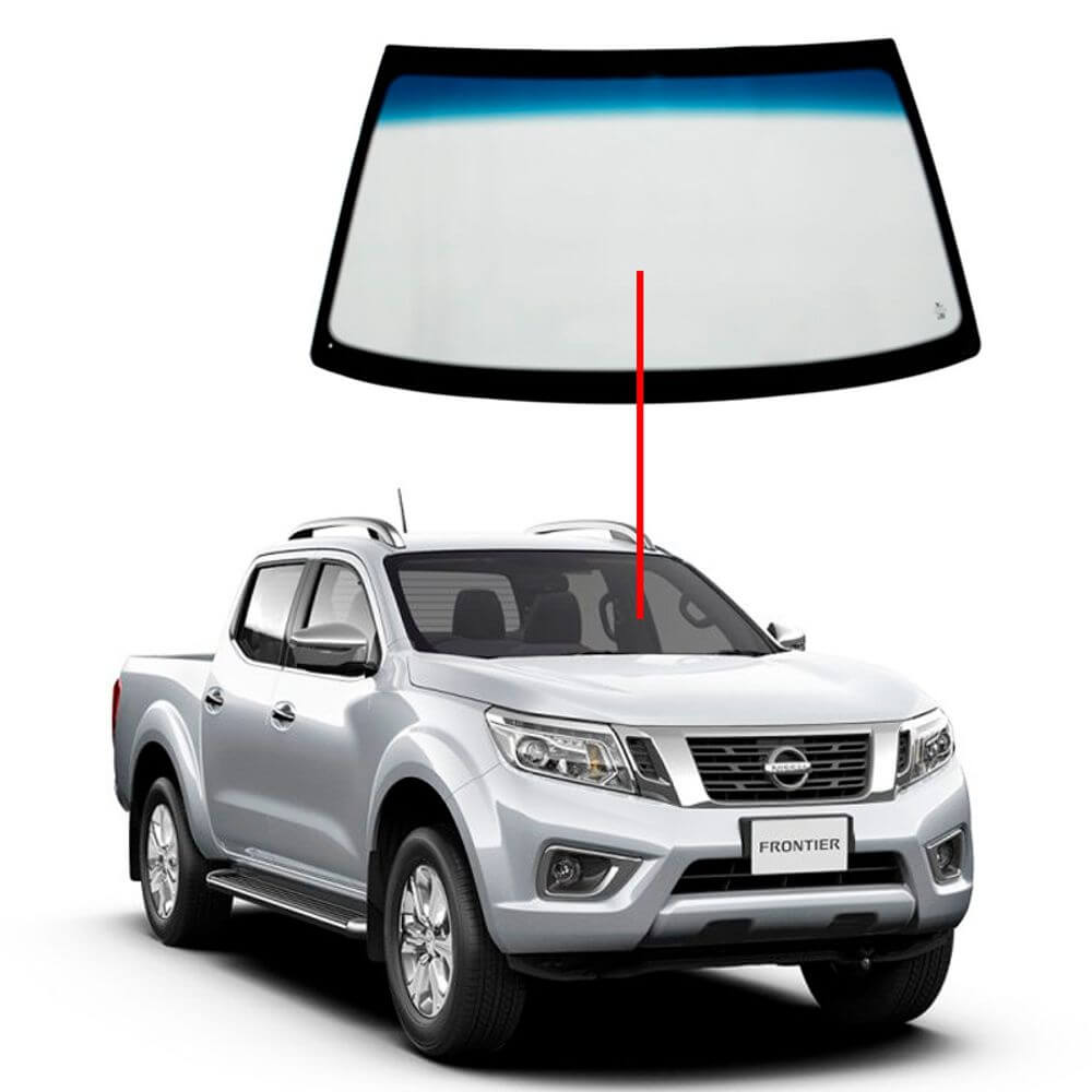 Parabrisa Nissan Frontier 2017 2018 2019 Verde com ou sem sensor