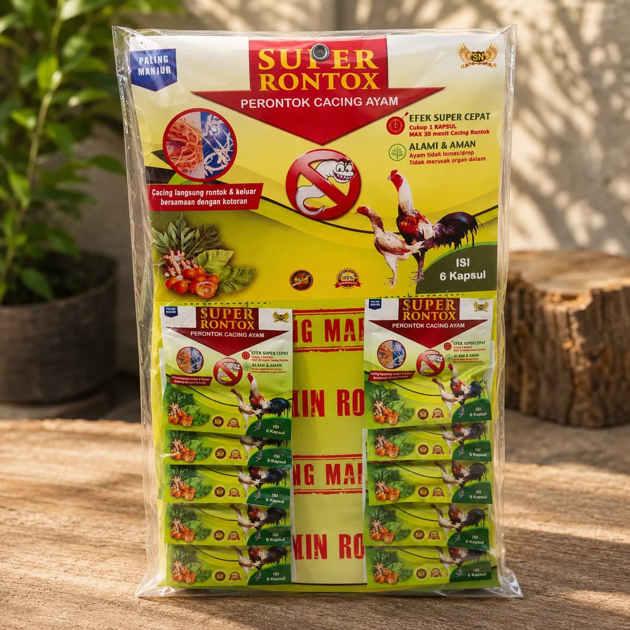 Obat Cacing Ayam Super Rontox