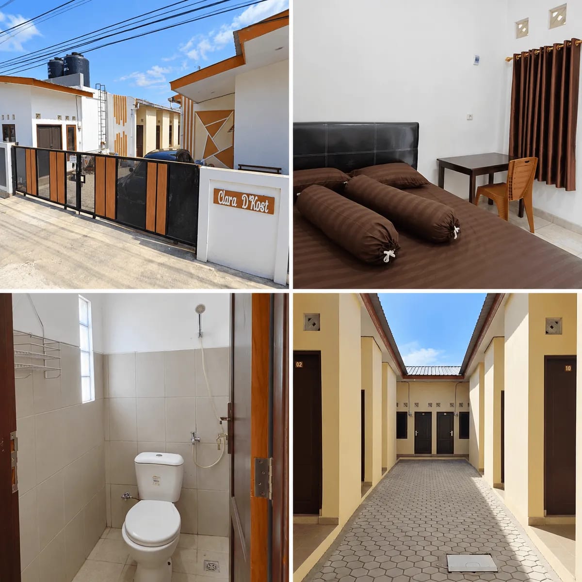Kamar Kos Eksklusif 3×6 Full Furnished di Kupang dari Clara D'Kost Kupang di Kupang, Kota Kupang