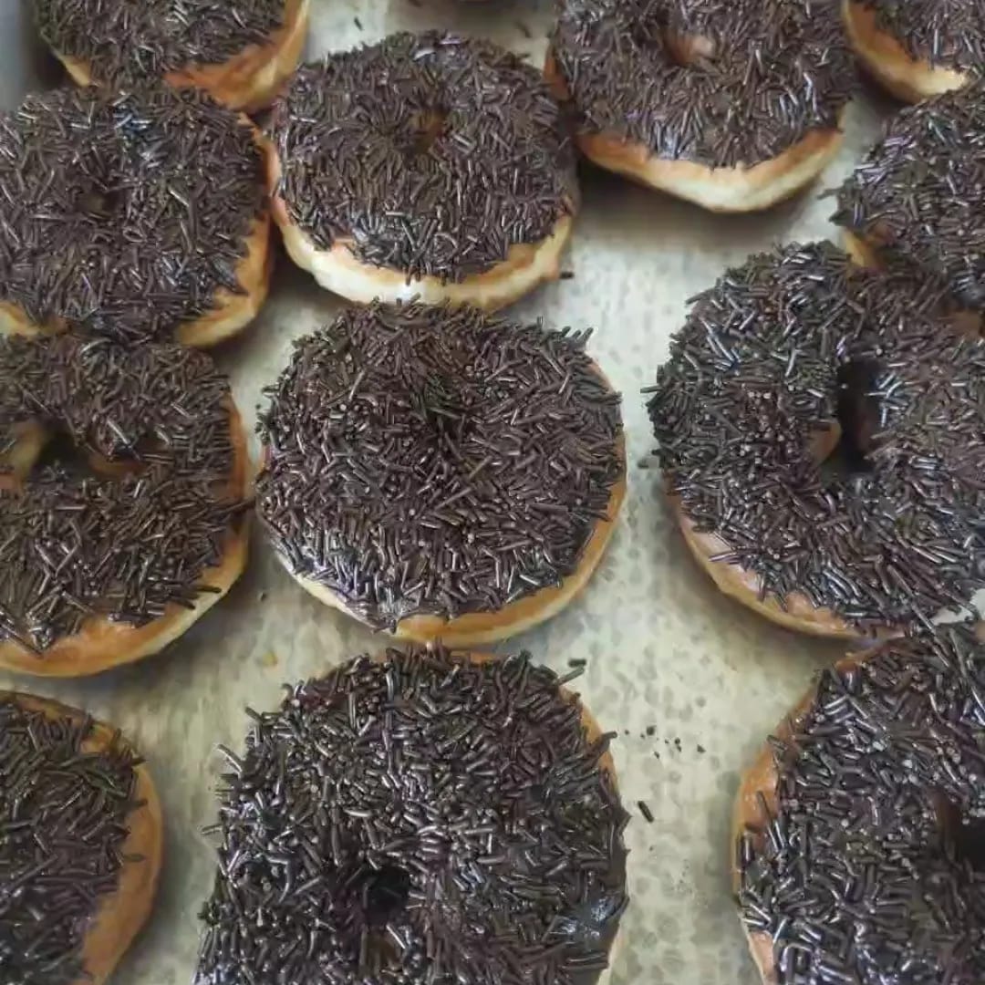 Paket 3 Donat Kentang Taburan Meses Coklat