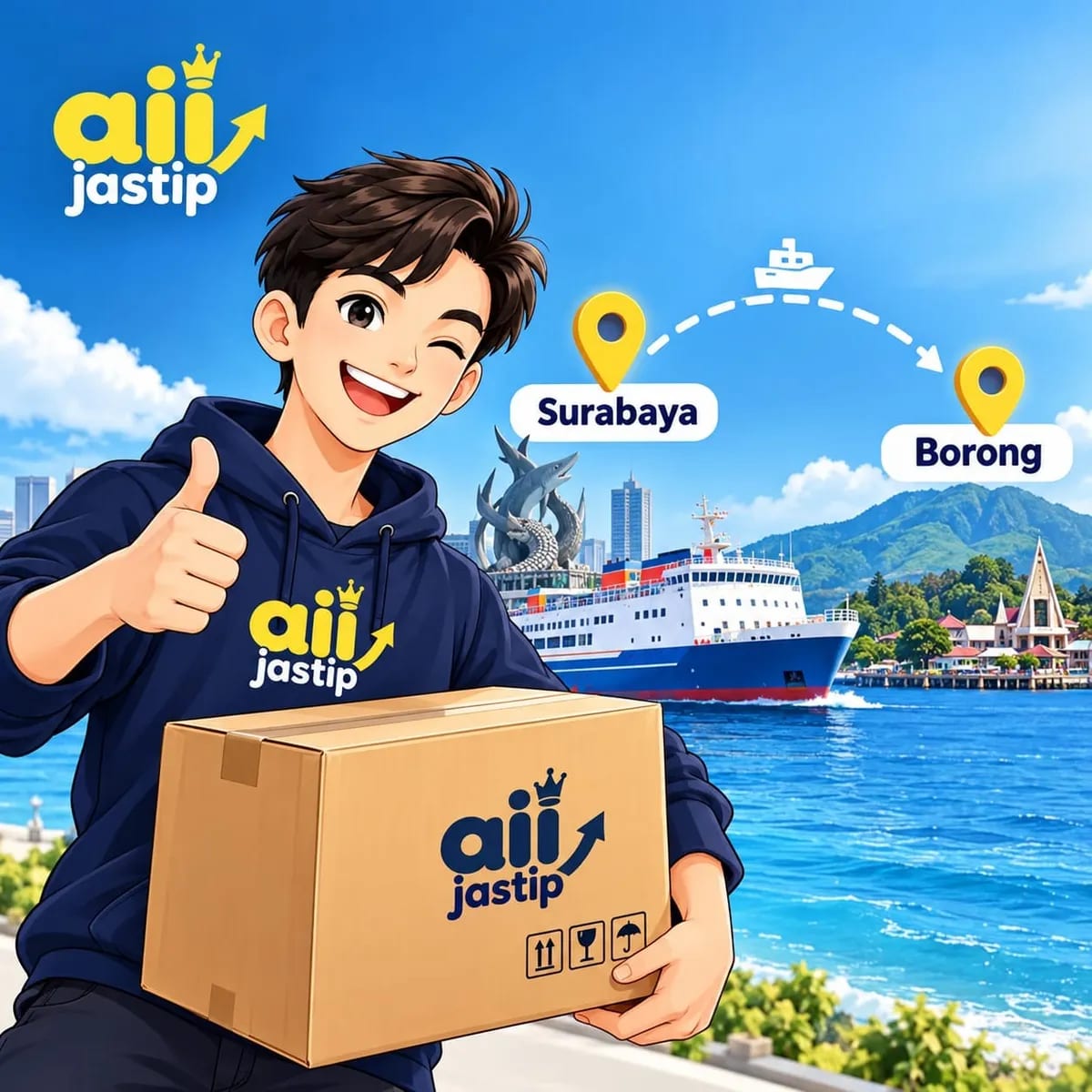 Aii Jastip Surabaya ke Borong Manggarai Timur dari Aii Jastip di Borong, Manggarai Timur