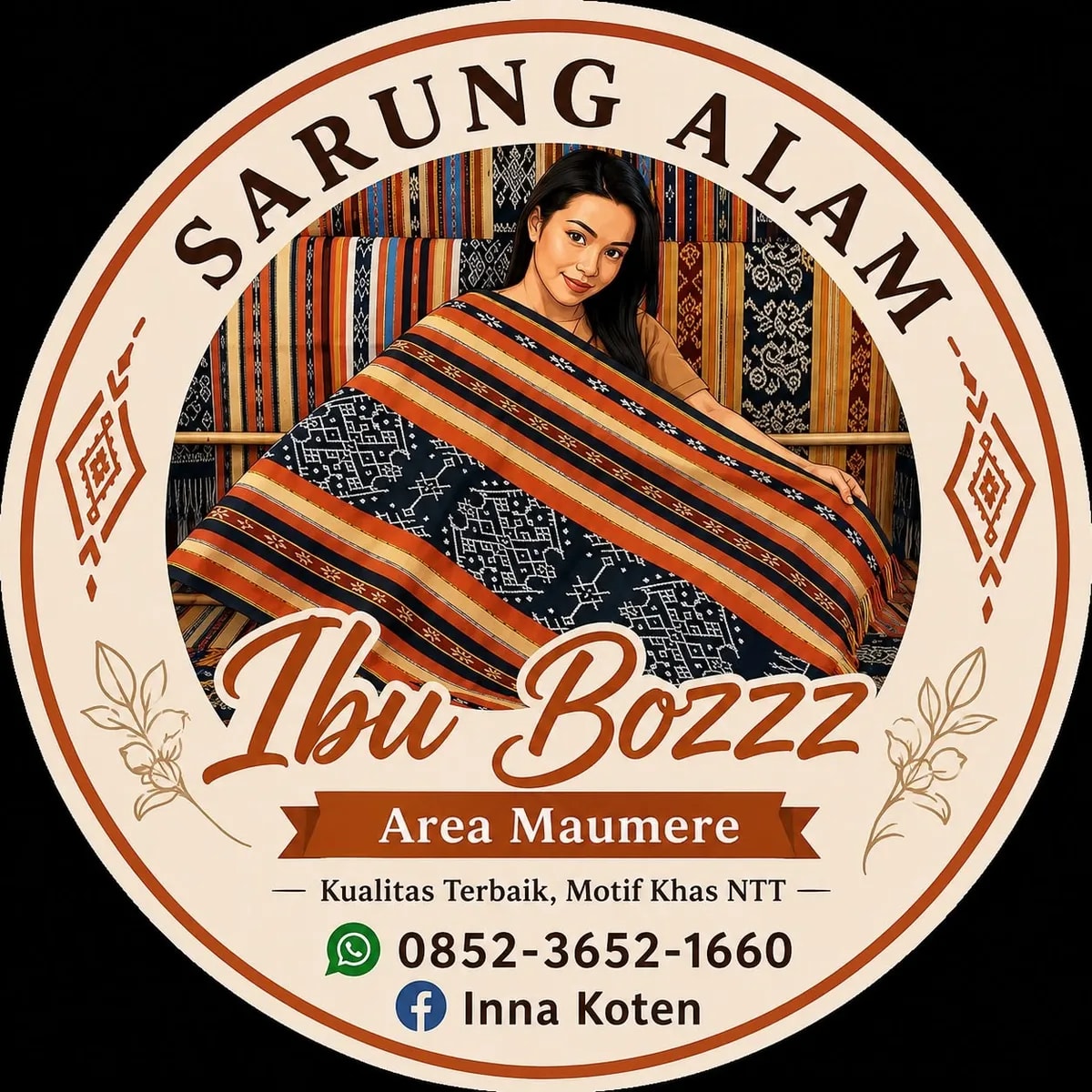 Sarung Alam Ibu Bozzz - By Inna Koten