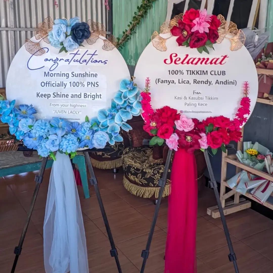 Sewa Papan Akrilik Ucapan Custom Maumere
