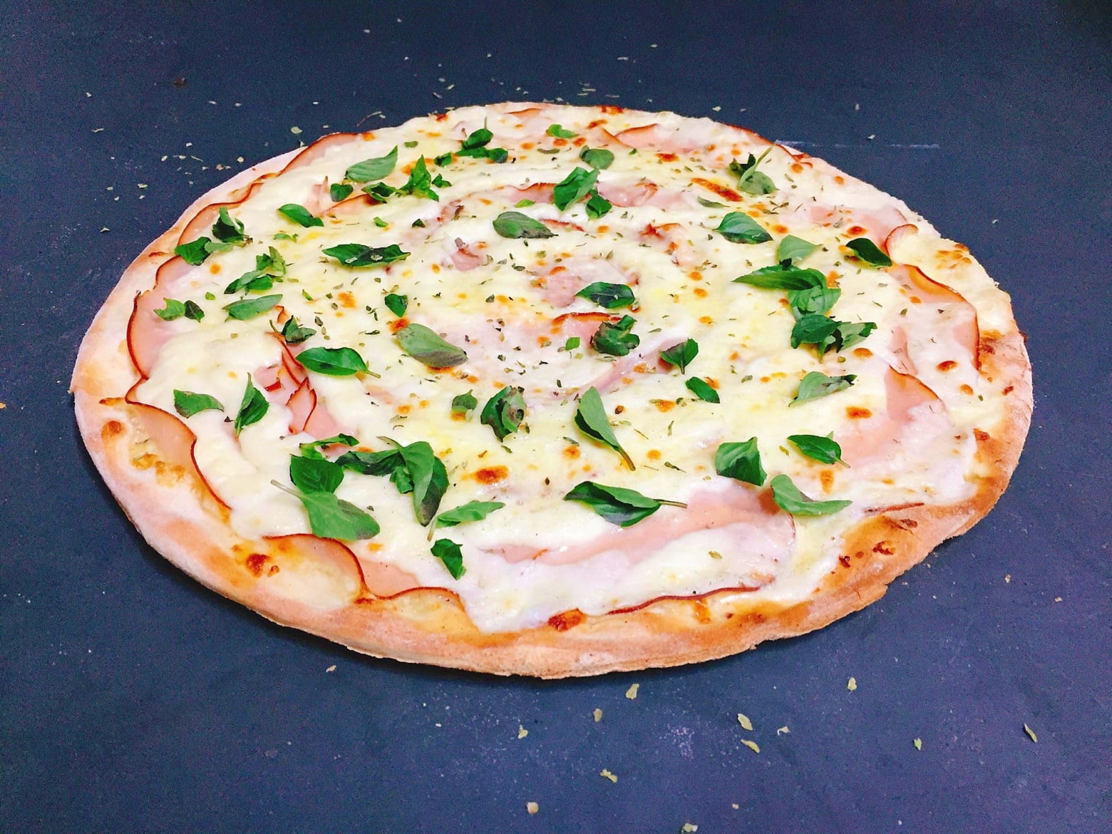 Peito de peru com Catupiry: Pizza Place Pizzaria e Esfiharia