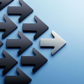 arrows pointing right