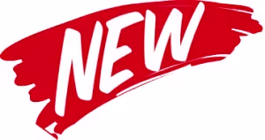 Label saying new