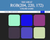 RGB Color Guessing Game