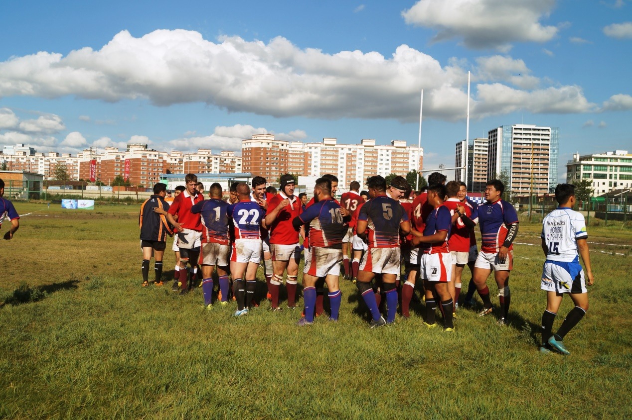 Rugby club of hertford colleges tournament started successfully