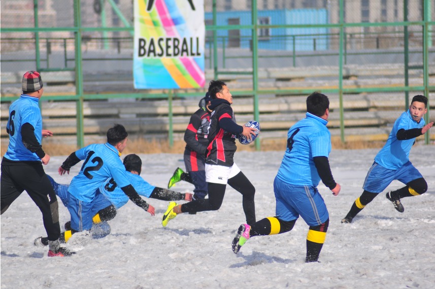 Snow rugby 2018