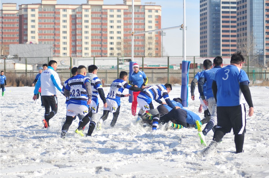 Snow rugby 2018