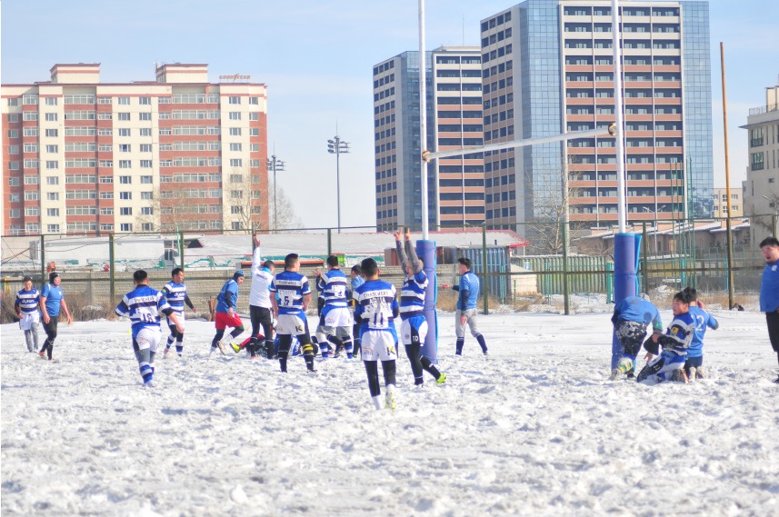 Snow rugby 2018