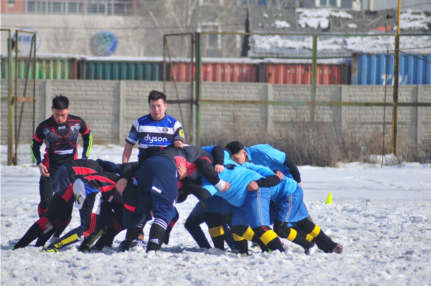 Snow rugby 2018