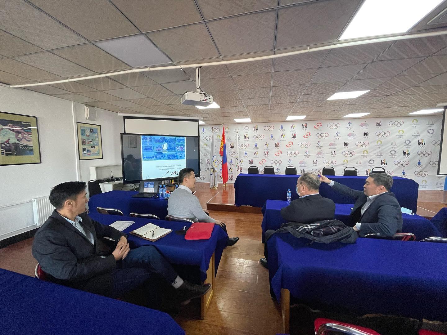 Mongolian Rugby Football Union Board Meeting 2022