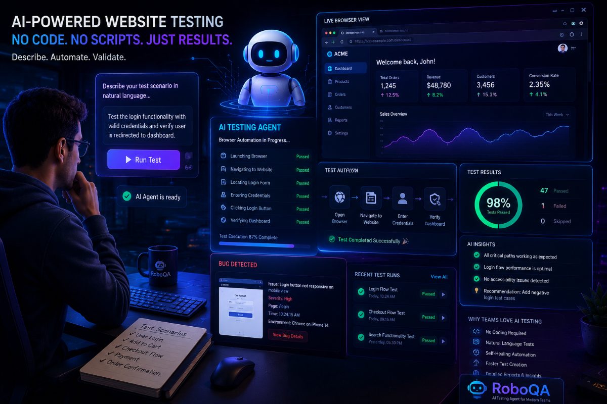 How To Automate Website Testing Without Writing Test Scripts