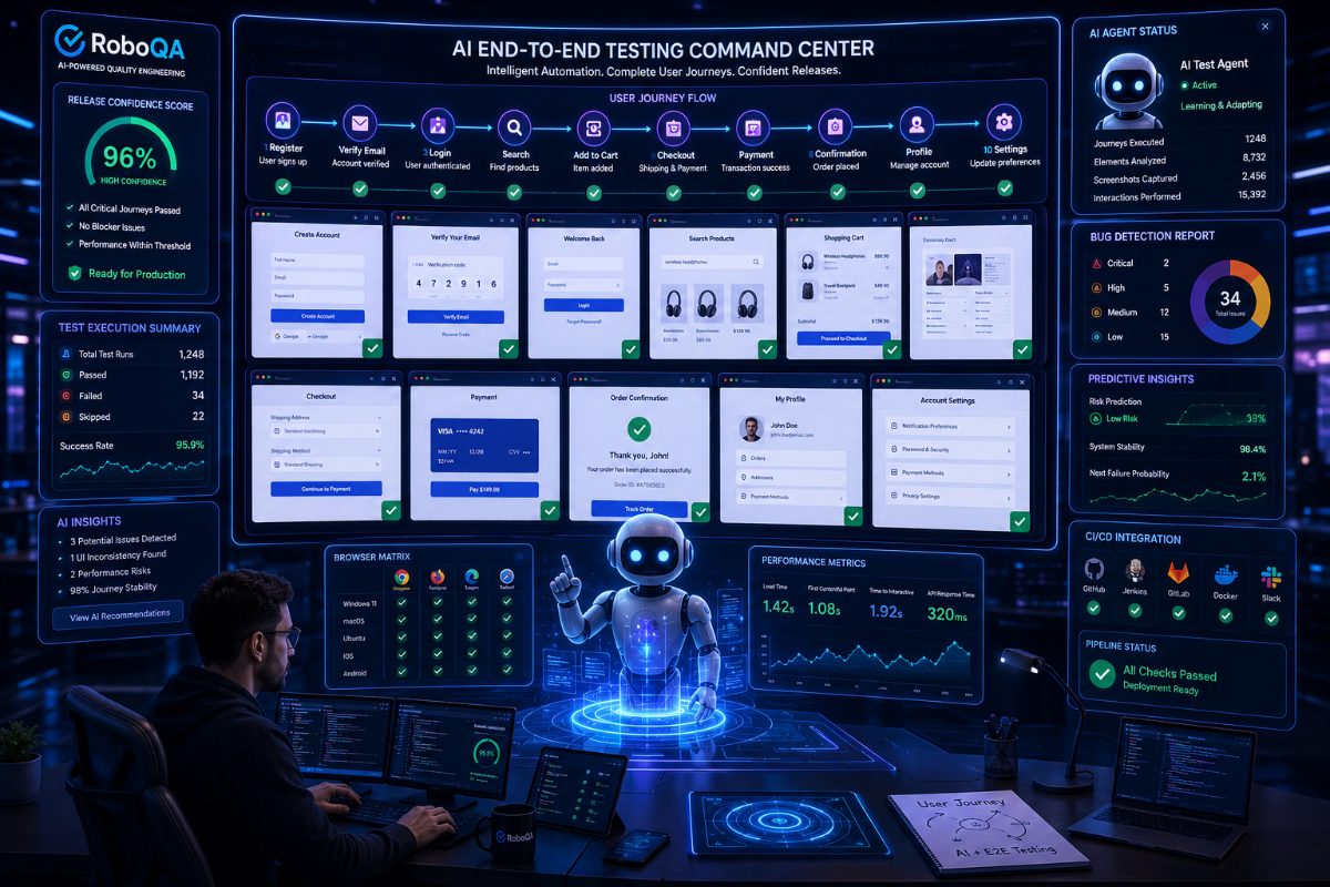 End-to-End Testing with AI: The Future of Complete User Journey Automation