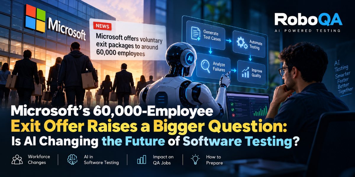 Microsoft’s 60,000-Employee Exit Offer: What It Means for AI Testing and QA Jobs