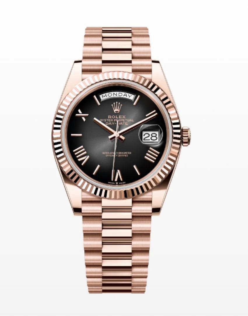 Rolex Day Date 40 Slate Ombre Roman Dial 228235 351904
