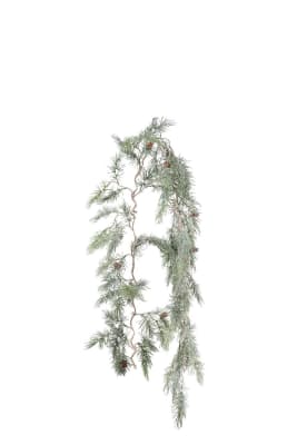 Lärkgirlang med frost