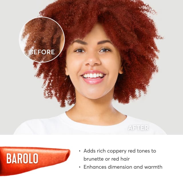 Hair Gloss for Red or Hair Semi Permanent Refreshes Color