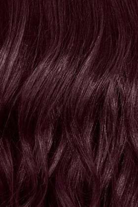 dark red plum hair color