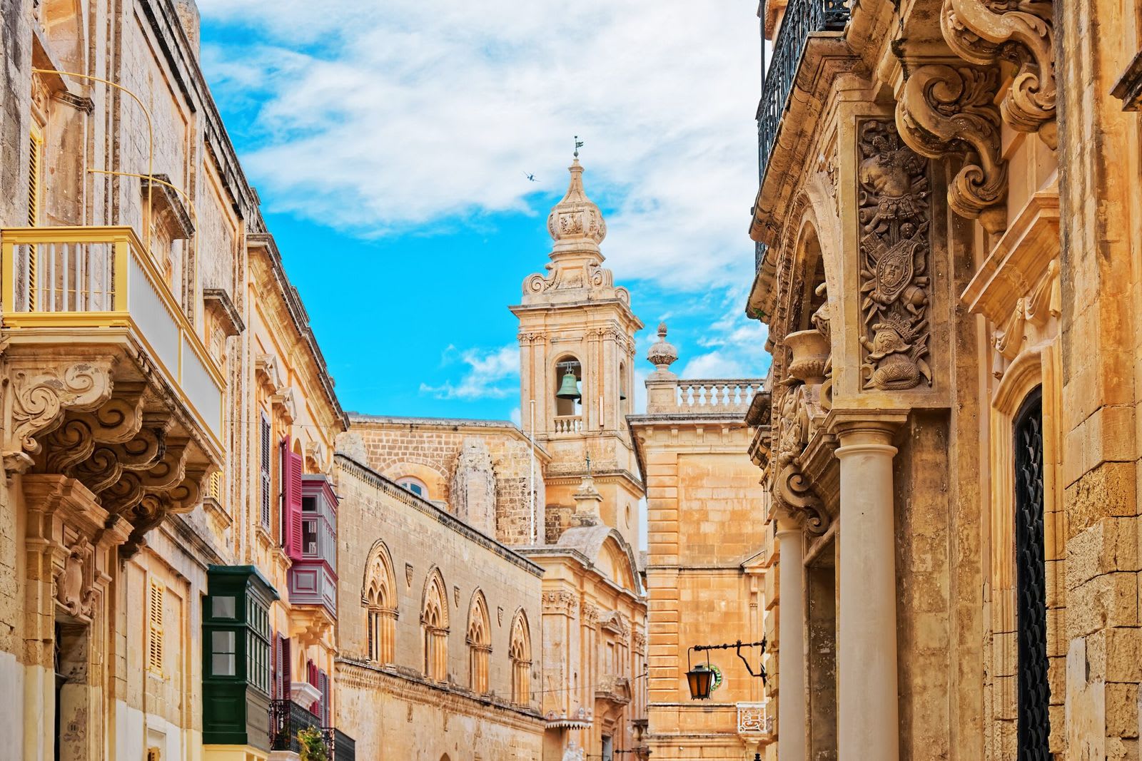 A street in Mdina, Malta