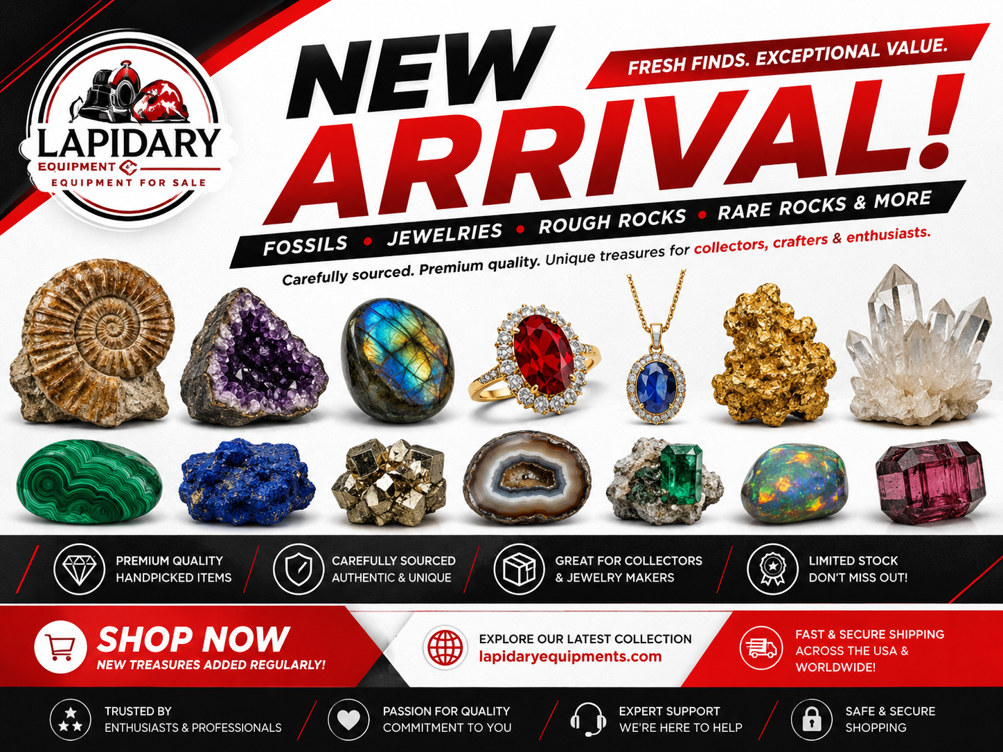 NEW ARRIVALS