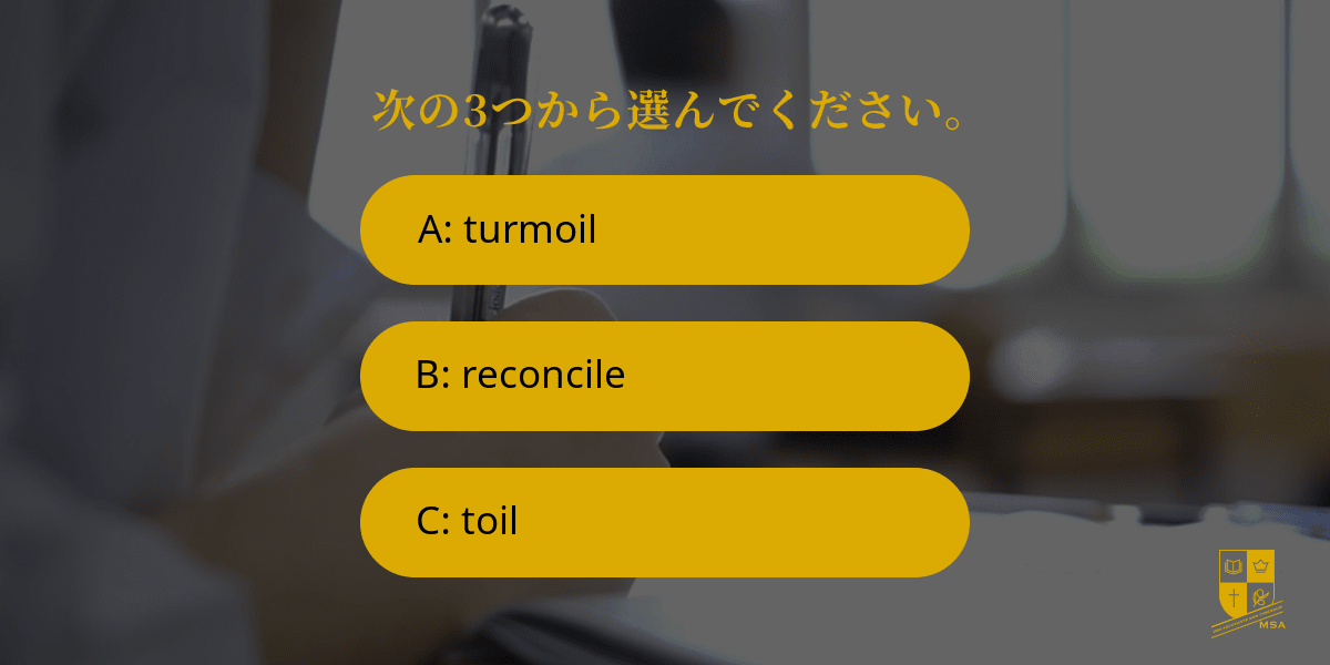 今日の1問 Msaマスタードシードアカデミー 難関私大受験のための英語 小論文専門塾