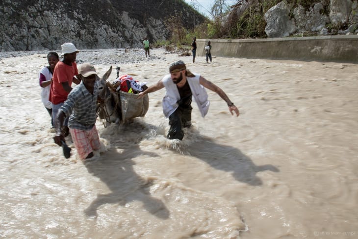 Orkanen Matthew Haiti