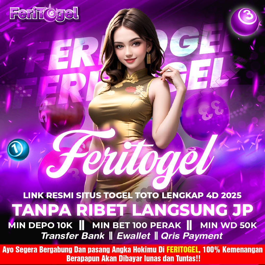 FERITOGEL: Daftar Situs Toto Online Terpercaya Bonus 5% Setiap Deposit Pasti Cuan