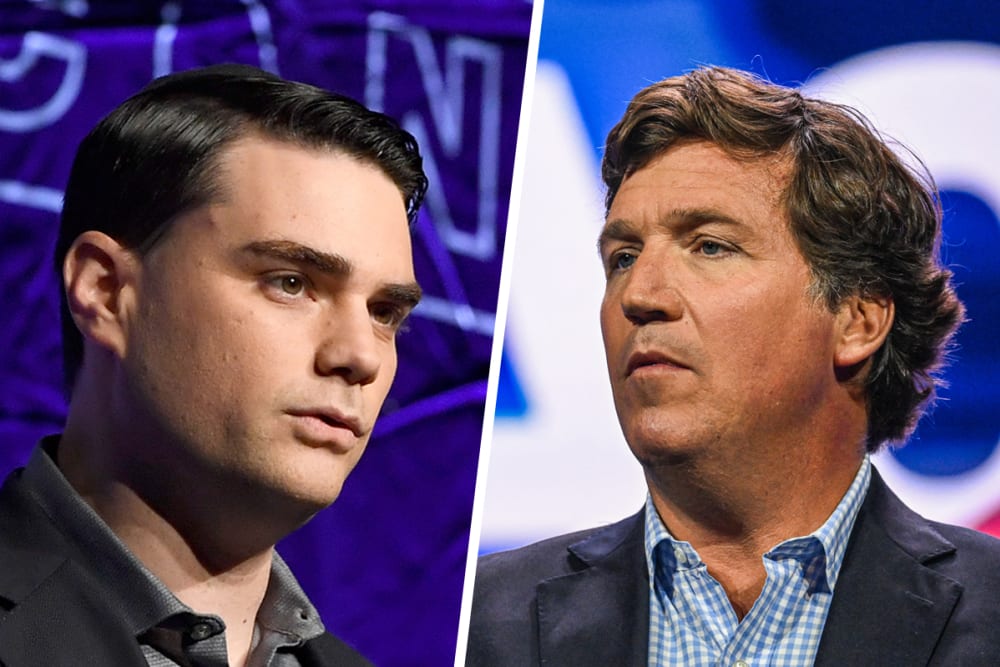 Ben Shapiro; Tucker Carlson.