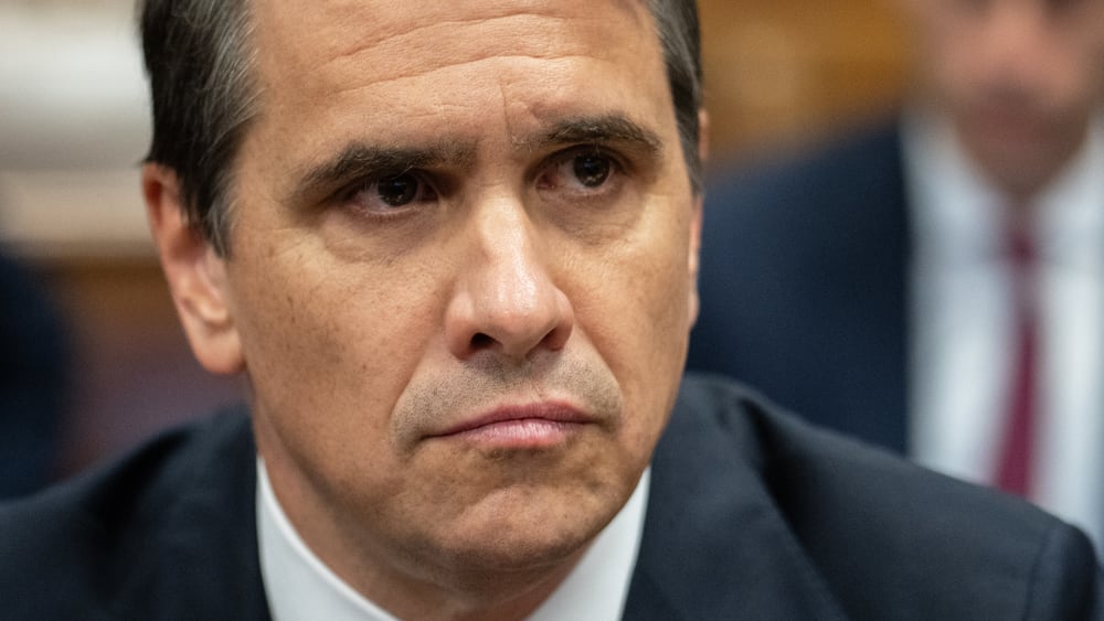 Todd Blanche sits in the courtroom at Manhattan Criminal Court on May 3, 2024 in NYC.