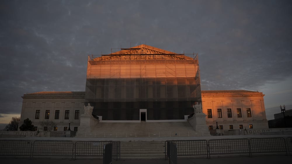 The Supreme Court of the United States building is seen in Washington D.C.