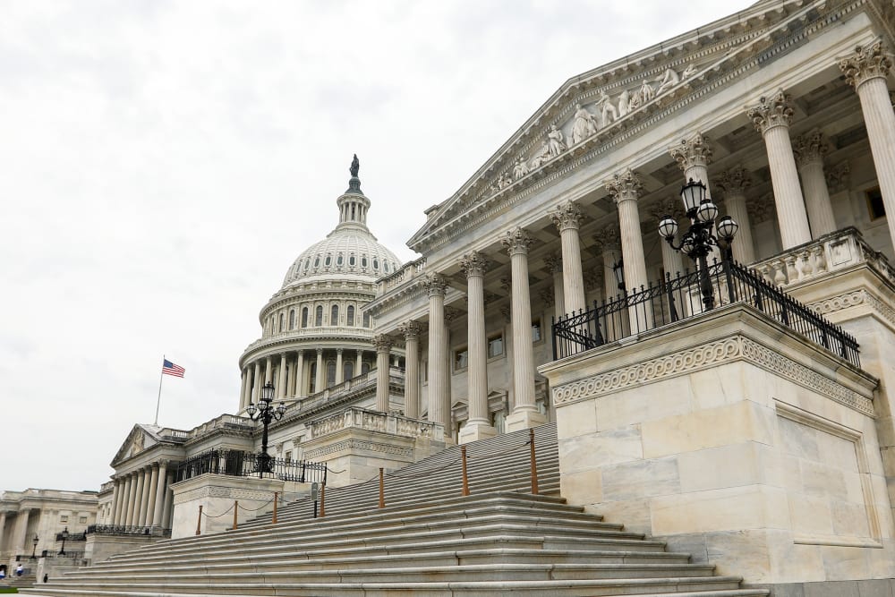 The United States Capitol building.