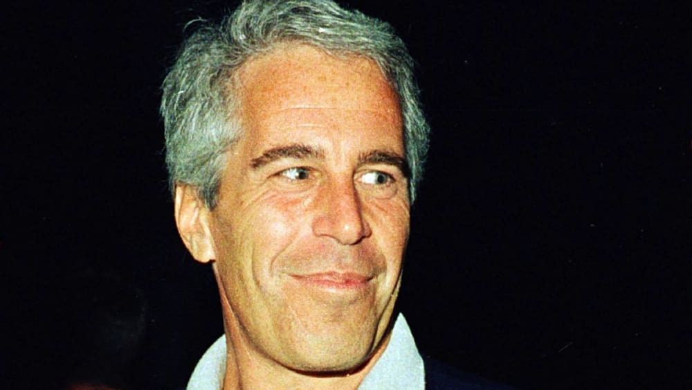 Jeffrey Epstein during a party on Feb. 12, 2000 at the Mar-a-Lago club in Palm Beach, FL.