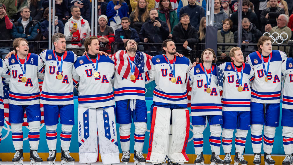 The U.S. men's hockey team at the 2026 Olympics