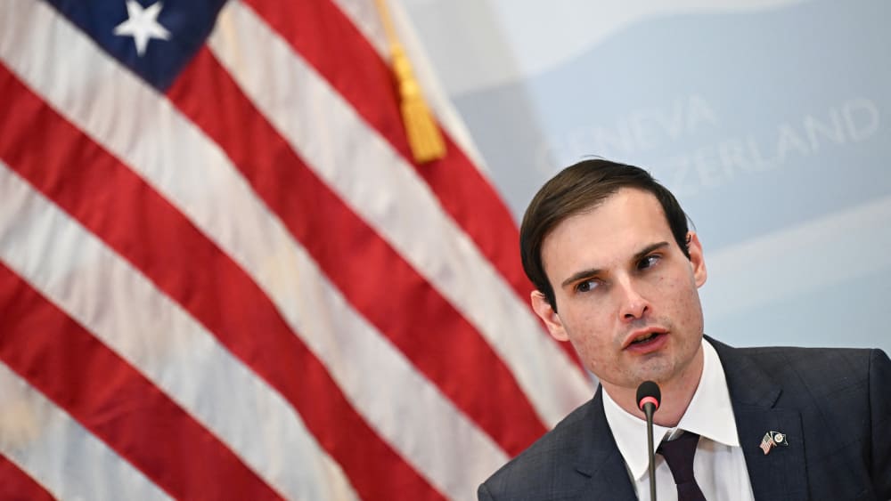 Jeremy Lewin at the U.S. Mission in Geneva, Switzerland.