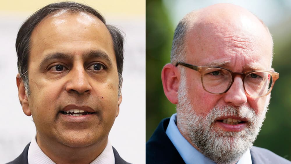 Rep. Raja Krishnamoorthi; Russ Vought.