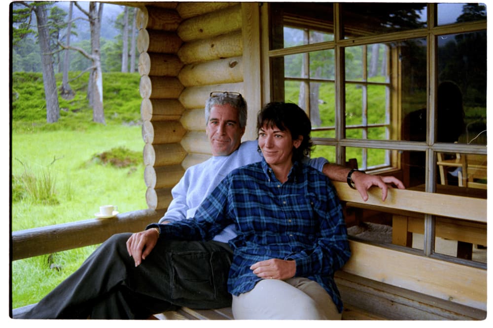 Jeffrey Epstein and his accomplice Ghislaine Maxwell in an undated photo, released by the U.S. Department of Justice.