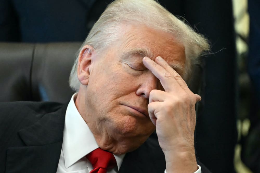 President Donald Trump on Nov. 6, 2025, in the Oval Office of the White House.