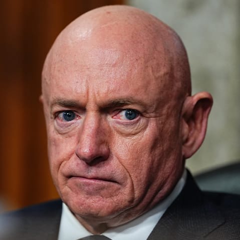 Mark Kelly; Pete Hegseth.