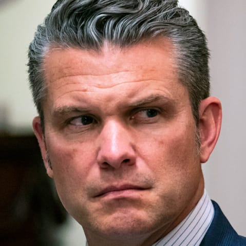 Pete Hegseth; Mark Kelly.