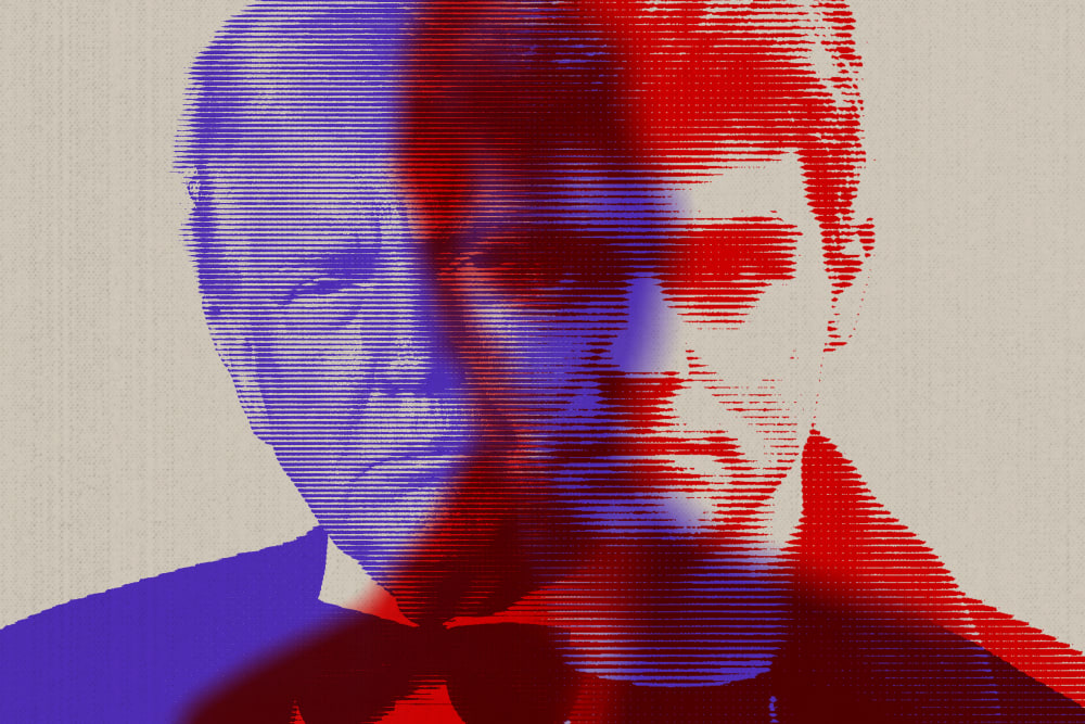 Donald Trump and Nick Fuentes