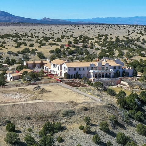 Jeffrey Epstein's Zorro Ranch from above.