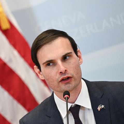 Jeremy Lewin at the U.S. Mission in Geneva, Switzerland.