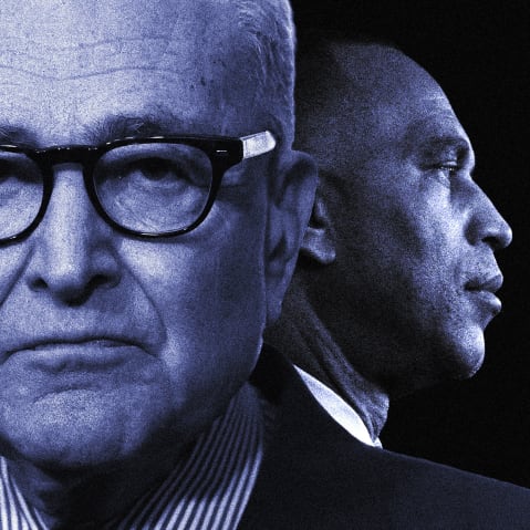 Chuck Schumer and Hakeem Jeffries